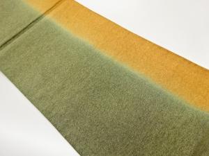 縞模様織出し全通袋帯